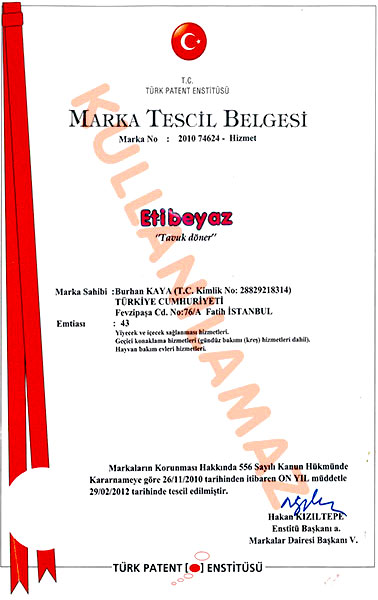 Etibeyaz Piliç Döner