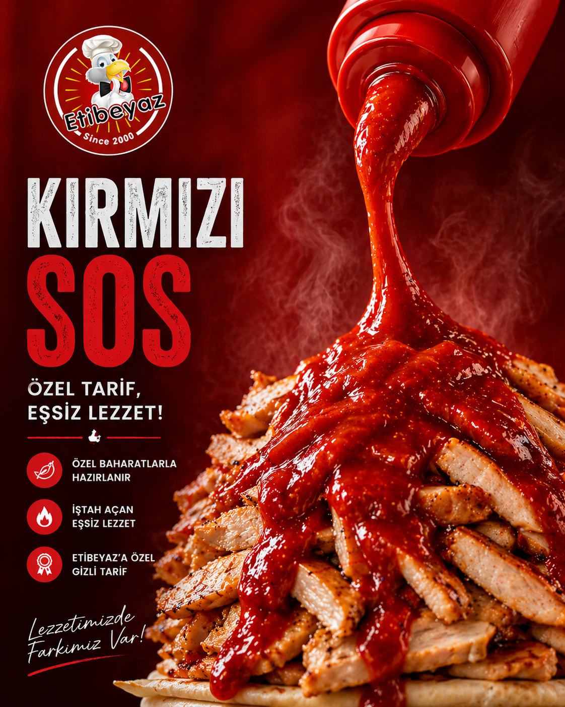 Kırmızı & Beyaz Soslarımız